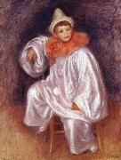 Pierre Renoir White Pierrot china oil painting reproduction